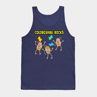 Colorguard Rocks Light Tank Top